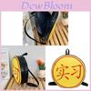 Pu Street Style Funny Large Backpack With Zipper Closure For Daily Use