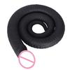 Extra Long Black Snake Shaped Anal Plug Three Sizes of Anal Plugs Adult Sex Toys Double Insertion Anal Plug  Man Women 18+ Waterproof & Easy To Clean