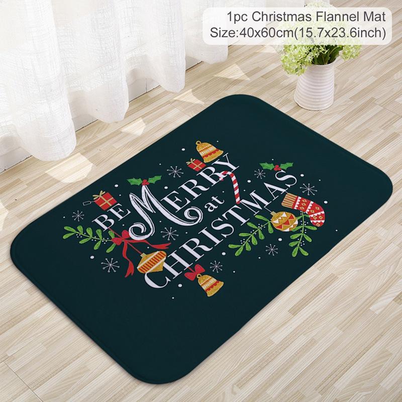Christmas Doormat Santa Claus Carpet Merry Christmas Decorations For Home 2025 Xmas Navidad Natal Xmas Gifts Happy New Year 2026