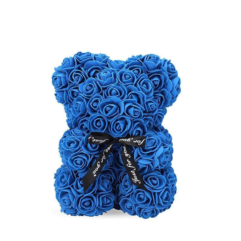 1 ST Kunstbloem Eeuwige Roos Teddybeer Moederdag Verjaardag Valentijnsdag Jubileum Cadeau Huisdecoratie