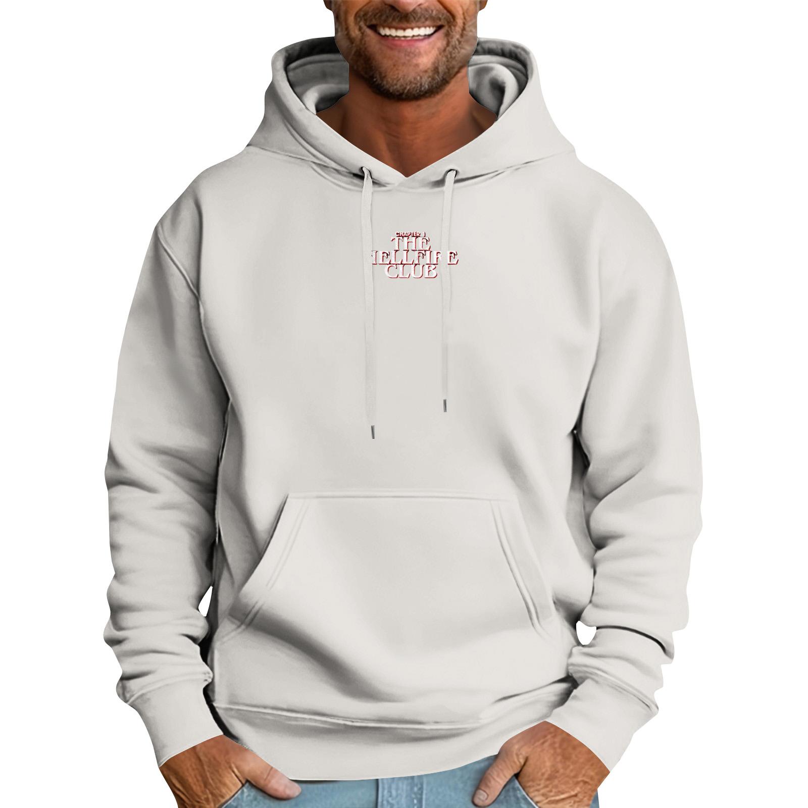 

CHAOTER THE HELLFIRE CLUB Printed Men s Loose Hoodie XL