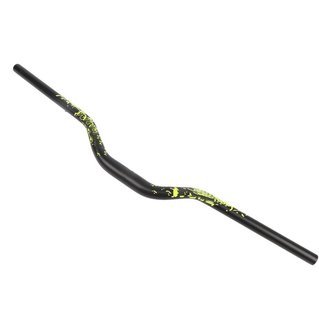 31.8MM Mountain Cycling Handlebar Aluminum Alloy Riser Handlebar 55MM Rise 780MM Length Cycling Bar with Matte Surface