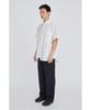 RECODE Split Short Sleeve Seersucker Shirt Rksam26614Whx