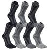 [Arnold Palmer] 7 Pairs Double Cushion Men's Toe Socks Ringle Long BA005