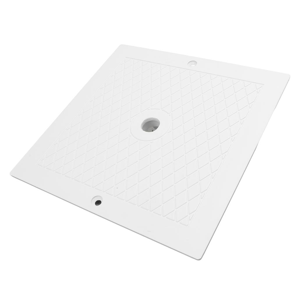 Square Pool Skimmer Cover Heavy Duty Plastic Pool Skimmer Lid Replacement 10 X 10in