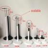 Doll Bracket White Black 15/20/25/35/45CM Adjustable Metal Stand Holder Toy Store Display Support Accessories Toy Store Display