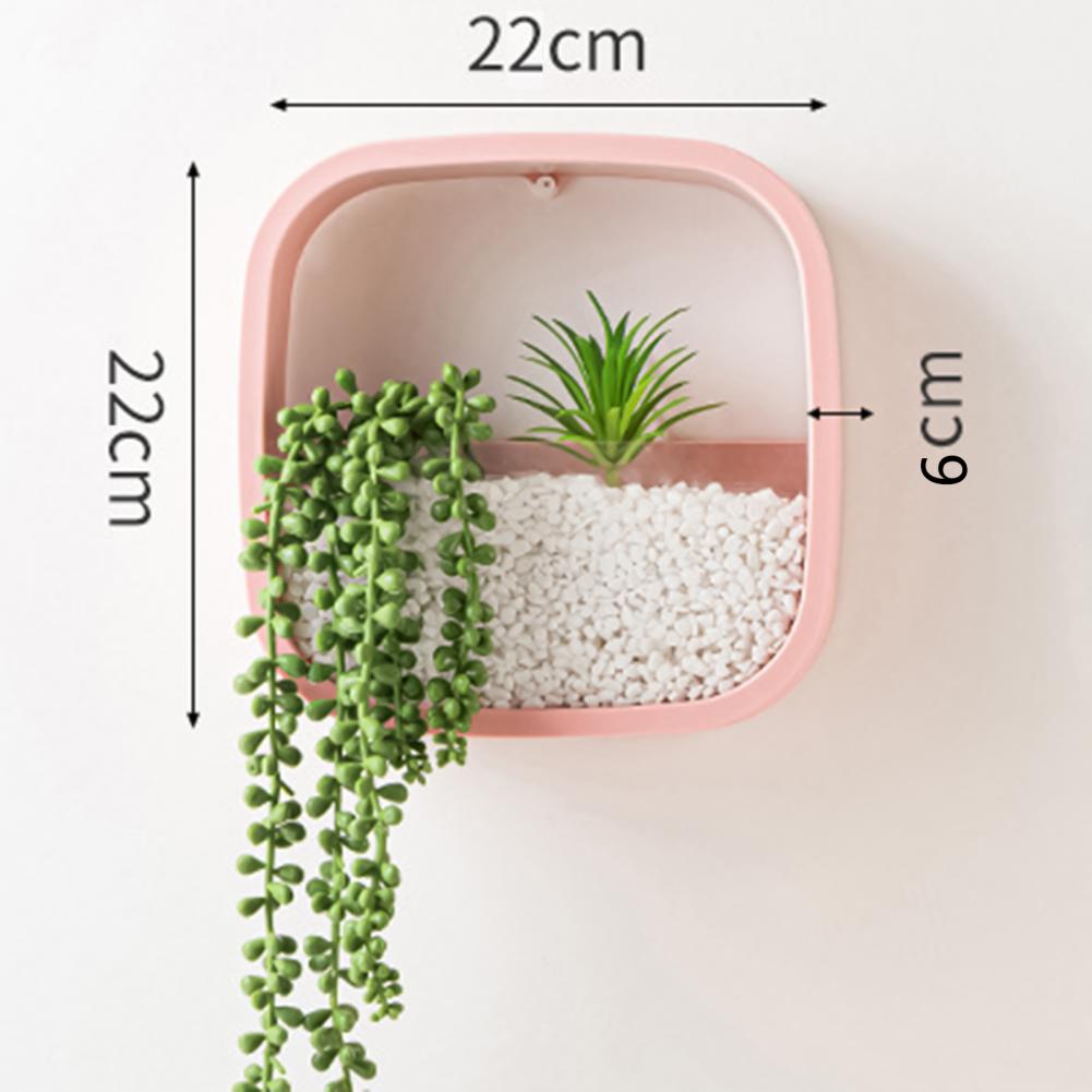 DIY Decorative Plant Hanger Flower Pot Wall Hanging Succulent Planter Vase Vertical Flower Pots Garden Haning Planter Home Decor