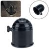 Car Tow Ball Cover 50mm Black/Silver Caravan Hitch Lockable Key Plastic