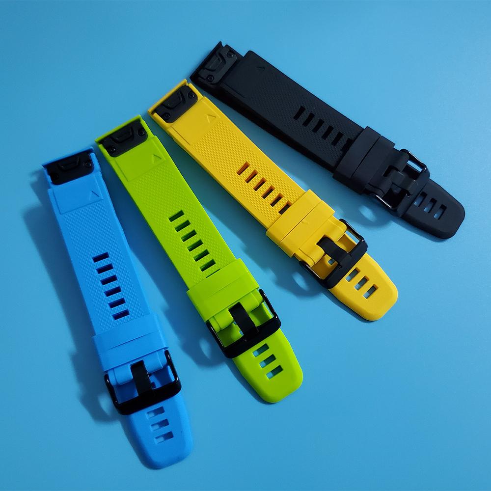 20mm 22mm 26mm QuickFit Armband für Garmin Fenix 6 6X 6S /5S 5X 5 Plus 3HR Silikonarmband für Forerunner 945 935/Instinct Uhrenarmband