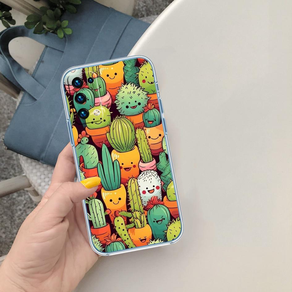 FM11 Cacti Succulent Phone Case for Motorola Moto G10 G20 G30 G31 G32 G34 G35 G41 G42 G50 G51 G52 G55 G60 G60S G62 G71 G72 G75