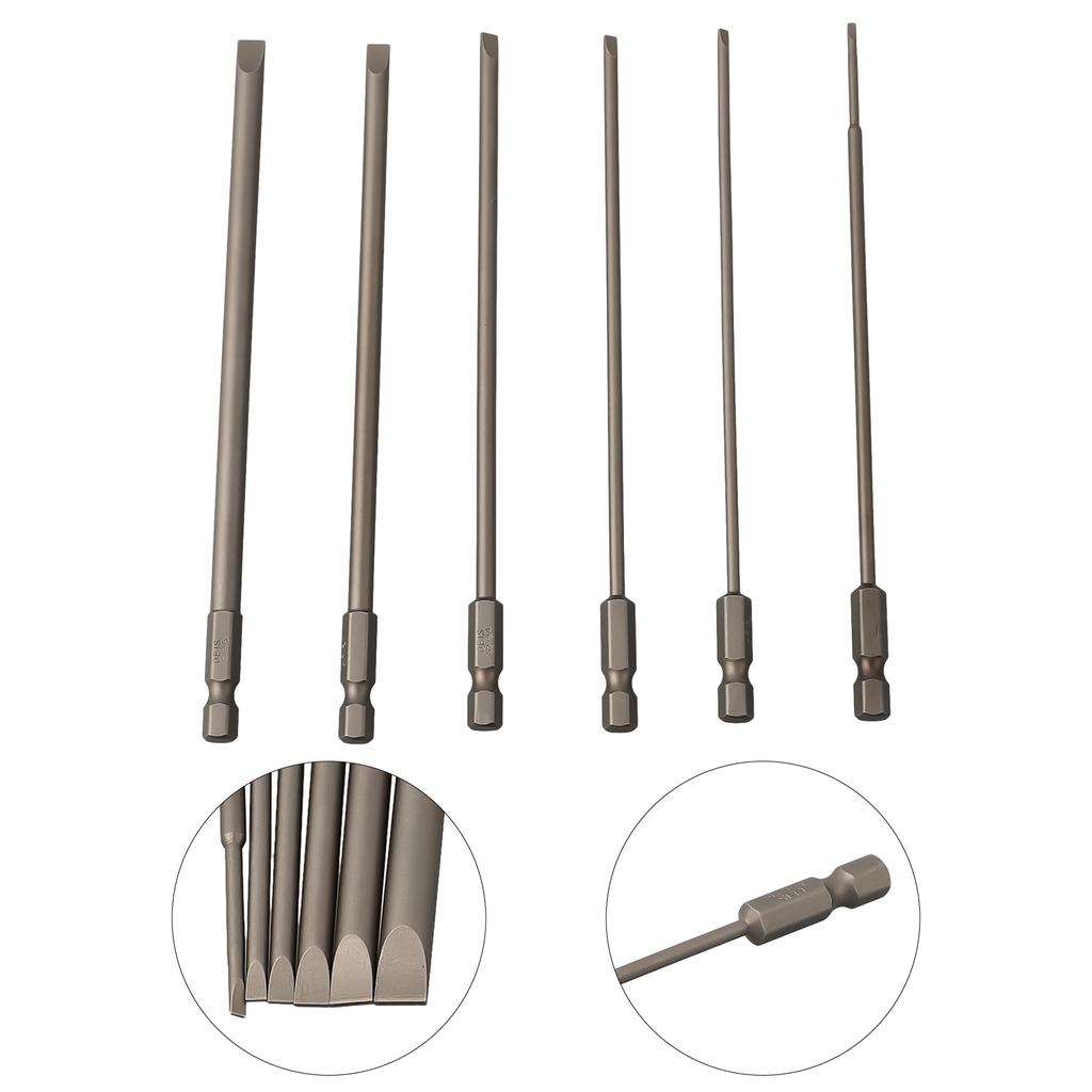 Alloy Steel Hand Drill SL SL Slotted Screwdriver Bits Set