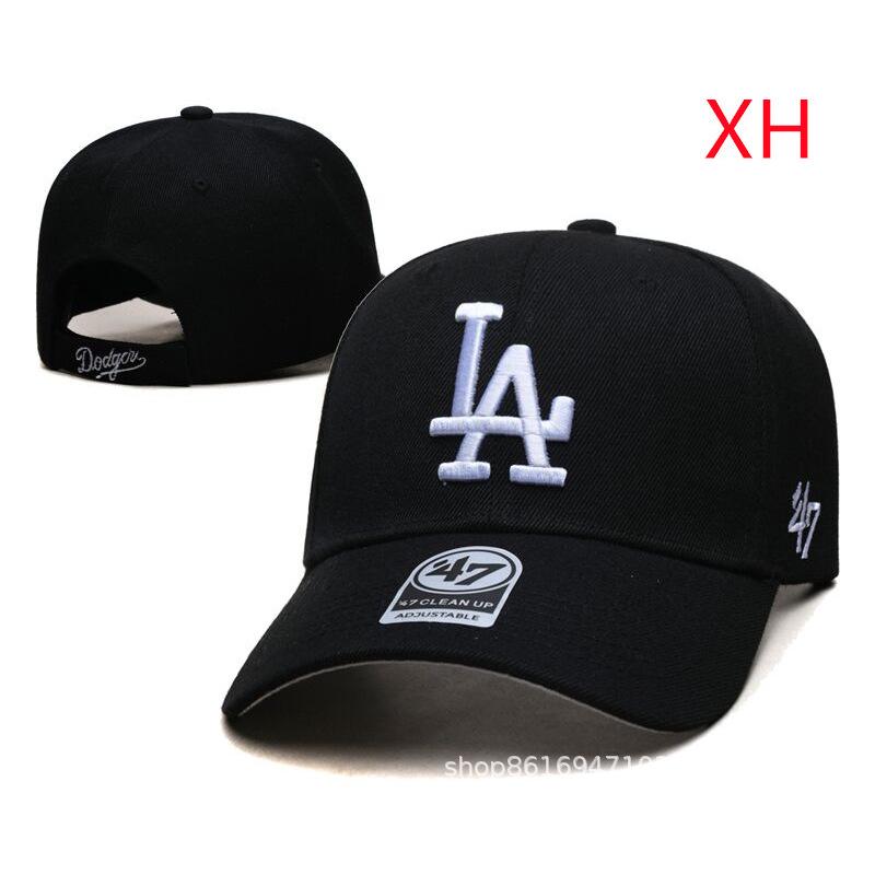 Berretto da baseball unisex 47Brand NY/LA ricamato con visiera rigida - Multicolore