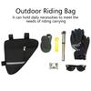 Bike Top/ Under Tube Frame Bag Triangle Waterproof Bicycles Tube Dirt-Resistant