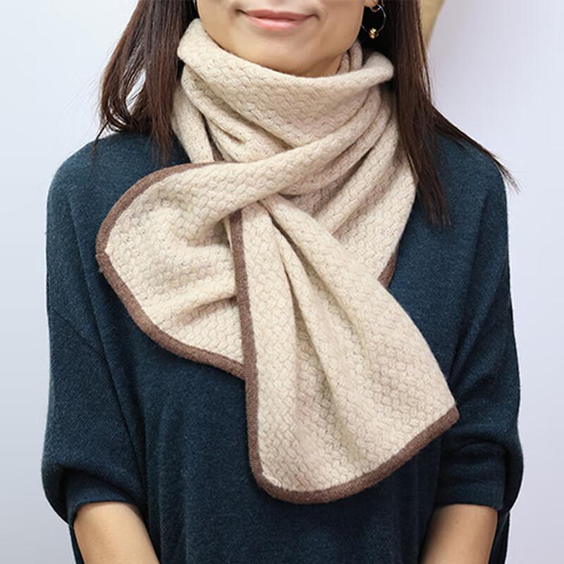 Women's 100% Cashmere Plaid Fringed Shawl