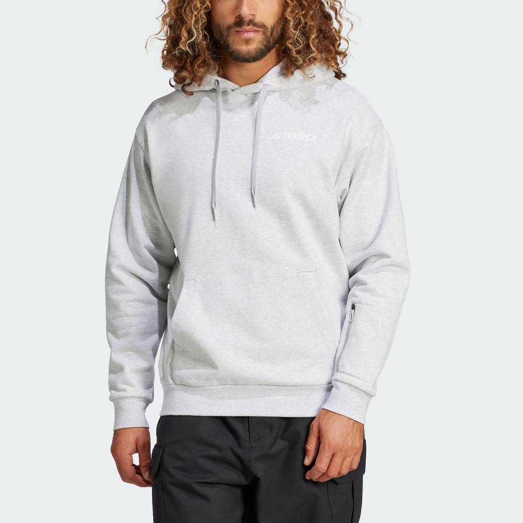 adidas Cold.Rdy FW24 XPR Fashion Comfortable Sports Hoodie Men Hoodies Light-Heather-Gray IZ0366