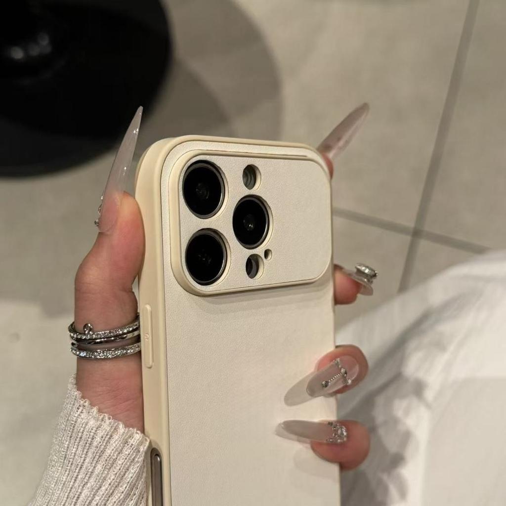 Luxury Matte Cortex Phone Case For iPhone 17pro Max 11 12 13 14 15 16 Pro Max Plus Shockproof Bumper Back Cases Cover