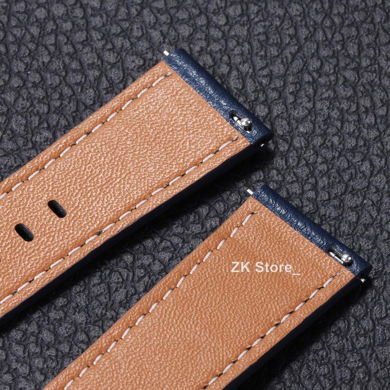 Vintage Leather Watch Straps 20mm Quick Release Watch Band for Seiko for Omega Wristabnd Bracelet Belt for Men Accessories