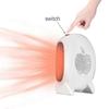 Space Heater Portable Usb Heater, Mini Desk Fan Heater Personal Small Electric Heater For Bedroom Office