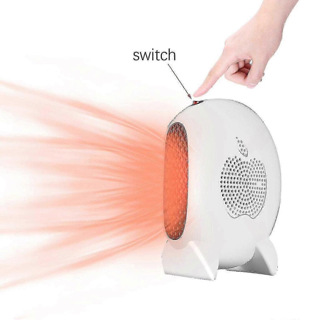 Space Heater Portable Usb Heater, Mini Desk Fan Heater Personal Small Electric Heater For Bedroom Office