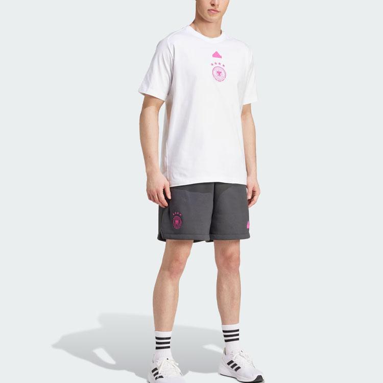 Adidas GERMANY TRAVEL SHORTS Soccer Bottom Men's Carbon IU2099