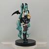 Anime Hatsune Miku Little Devil Ko Action Figure Doll Trendy Toy Cute Chassis Statue Desktop Ornament Model Otaku Halloween Gift