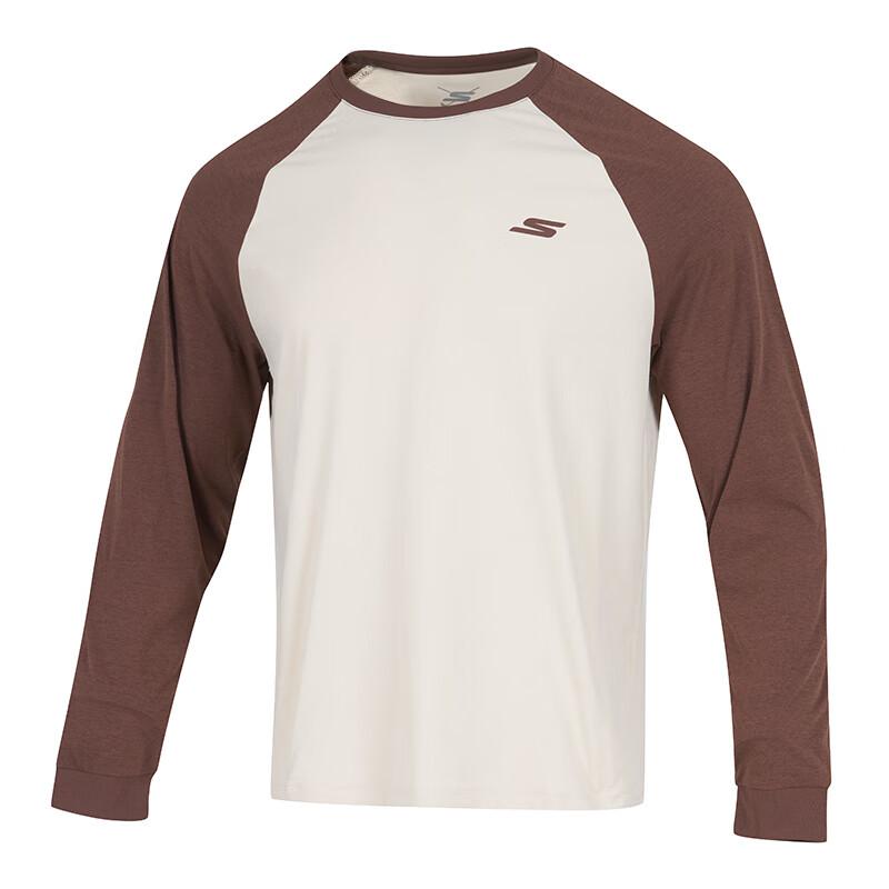 Skechers Comfortable Breathable Loose Casual Long Sleeve T-Shirt Unisex Tops P225U139-066D XS