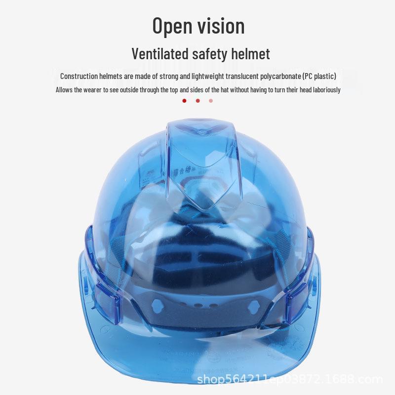 Men’s Anti-Smash Breathable Safety Helmet for Construction, Climbing, and Night Riding