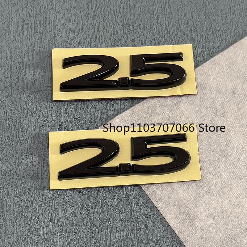 3D ABS Car Front Grille Emblem Tailgate Badge For MAZDA 6 2020 2021 2022 Auto Grille Rear Trunk Black Logo Sticker Accessories