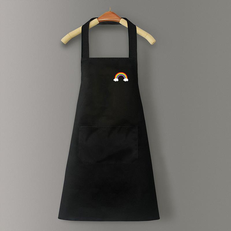 Cute Korean Version Apron Household Fruit Work Apron Waterproof and Oil-proof Unisex