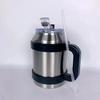 Tazza Termica Portatile da 50 oz in Acciaio Inossidabile 304, Tumbler, Borraccia Termica da Esterno, Borraccia Sottovuoto per Freddo e Caldo, Borraccia Sportiva con Cannuccia