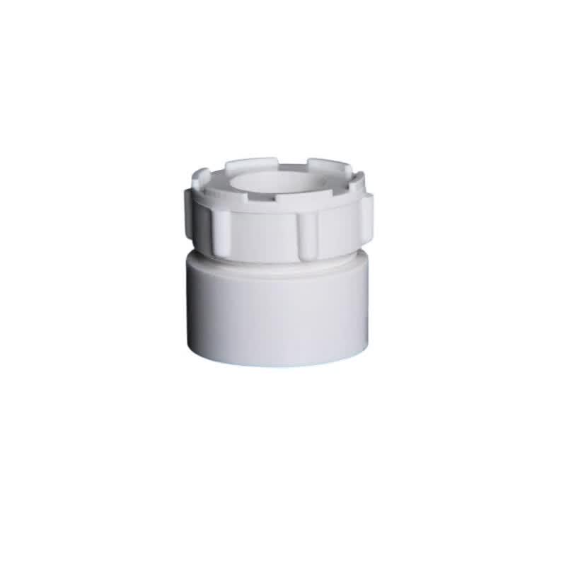 Zhucang 50mm PVC Drain Cleanout Plug, 10-Pack