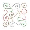 Christmas Tree S Shaped Hooks 20pcs Metal Holiday Birthday Party Decoration