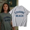 High Quality Cotton The Summer I Turned Pretty Cousins Beach Tshirt Women Harajuku Sleeve Casual Clothing Tops Tees Clothes