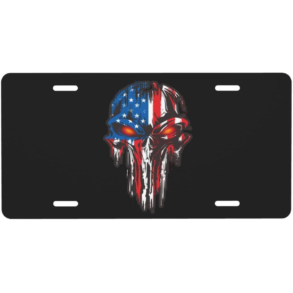 [Decorative] Coqui Frog Taino Symbol Puerto Rico Car Front Plate, Novelty Vanity Tag, Metal Aluminum Auto Decor Plate for Cars, Trucks, SUVs - 6x12