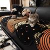 French Horse Brown High-End Pillow Cover Living Room Sofa Light Luxury Light Luxury Sofa Cover Sofa Towel Sofa Cushion
