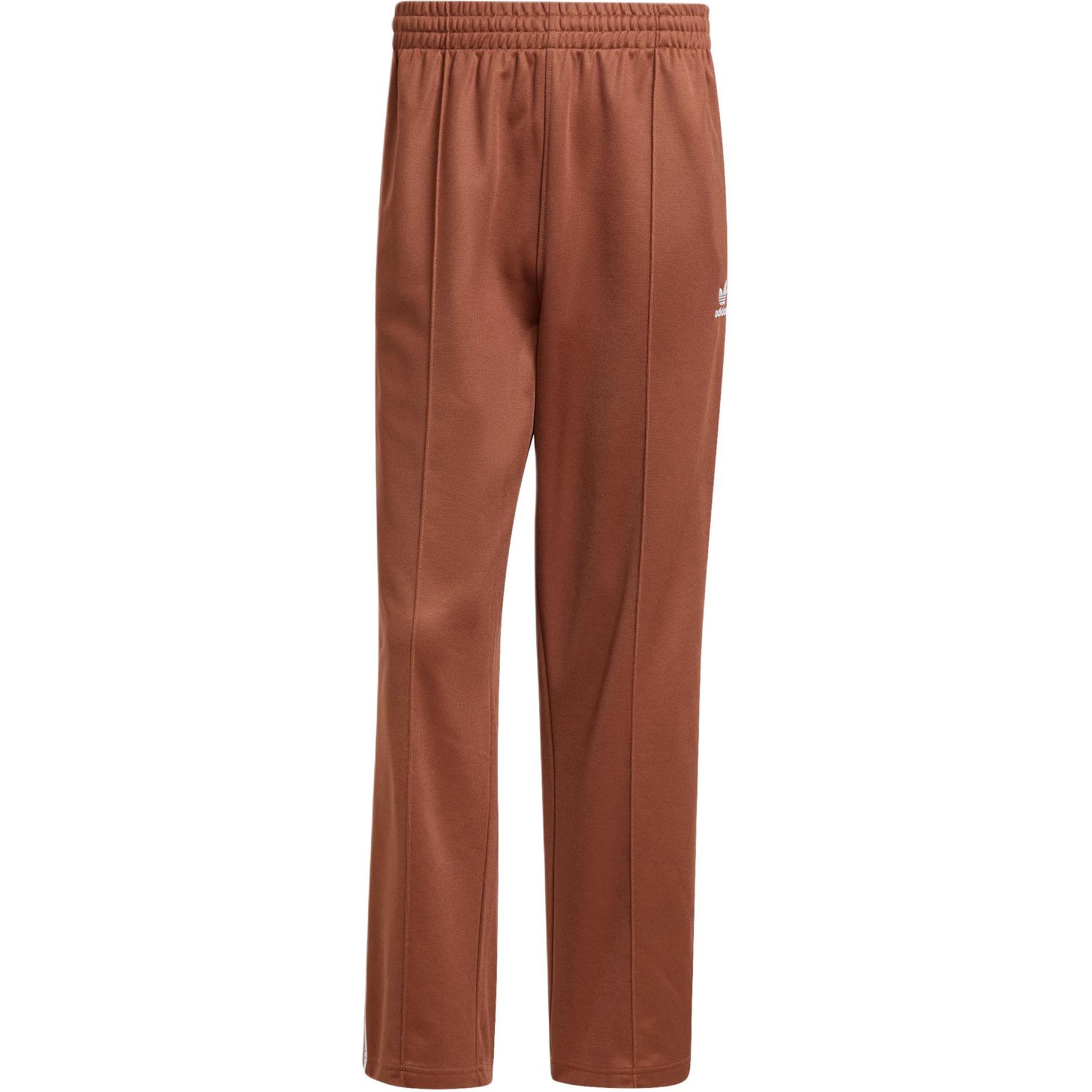 adidas Adicolor Baggy Fit Firebird Track Pants Asia Sizing Preloved Brown Men s IZ2476 L