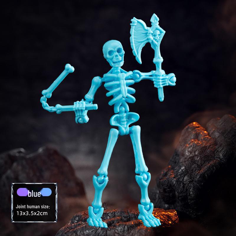 3D Movable Skeleton Model: Educational Assembly Toy for Kids