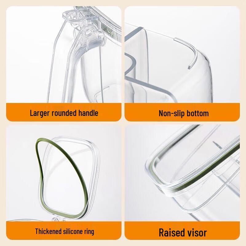 Shuangqiang Mehrgitter-Gewürzdosen-Set aus Kunststoff