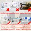 2Pcs/Lot Industrial Sewing Machine Presser Foot Zipper Foot #P363 for Brother Juki Costura Sewing Accessories