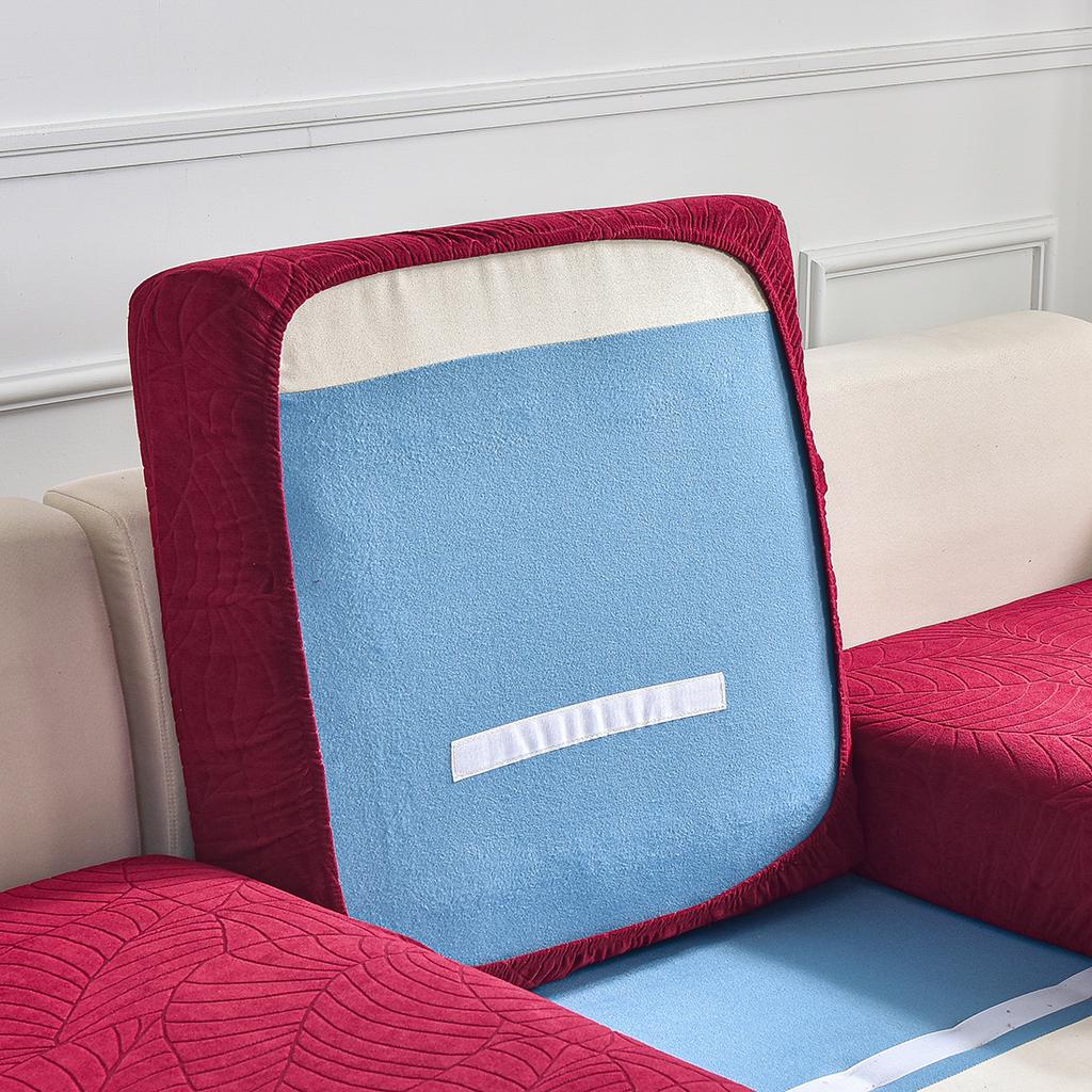 Funda impermeable para cojín de asiento Funda elástica para sofá Ajustable Extraíble Protector de muebles para mascotas Niños Funda de silla