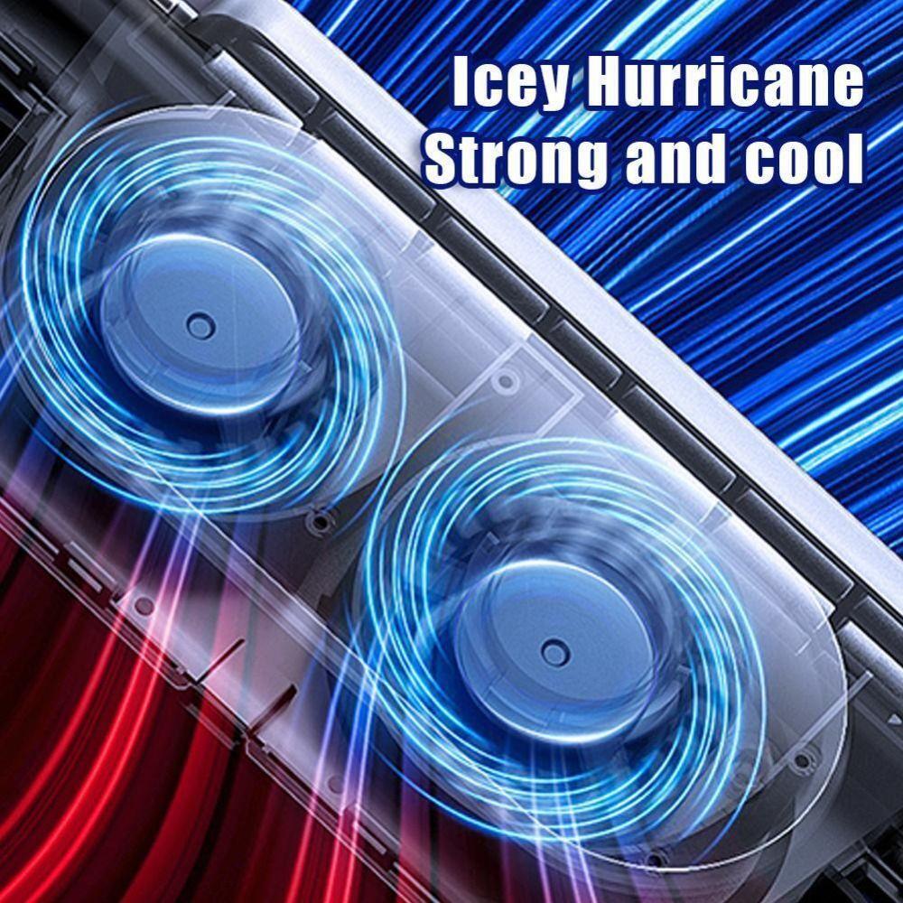 ABS Car Headrest Cooling Fan USB Powered Car Electric Fan Portable Front Rear Seat Fan