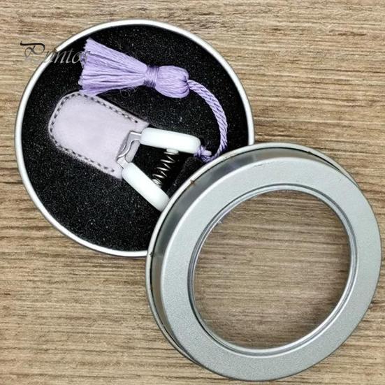 Mini sada pletacích nůžek s ochranným pouzdrem Úložný box Přenosný tvar Čepel Malé nůžky Šití Vyšívání Křížkovým stehem Pletení Háčkování