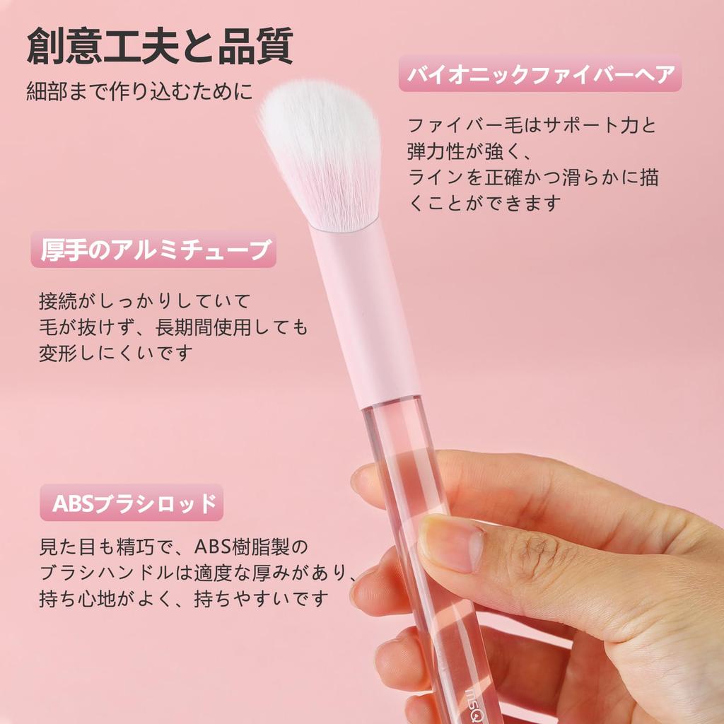 MSQ Makeup Brush Set of Eyeshadow Cute Mini Blush Easy To Small Makeup Eyeshadow Brushes 8, Brushes, Brushes, Carry, Brushes,