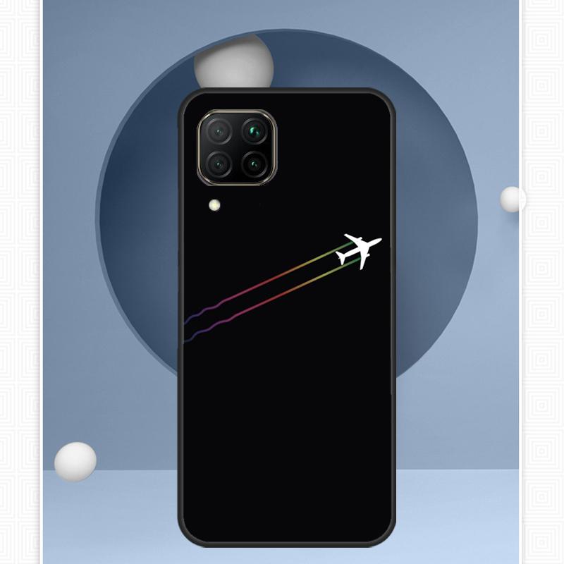Airplane Aircraft For Huawei Nova Y72 Y90 Y61 Y91 Y60 Y70 12s 12i 11i 8i 9 10 SE P20 P40 Lite P60 P30 Pro Case