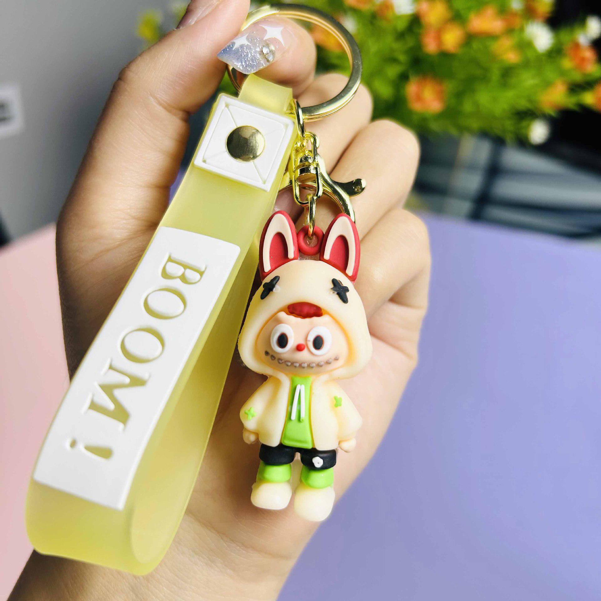 

Мультяшный брелок-подвеска Лабубу: Трансграничный брелок для сумки и маленький подарок