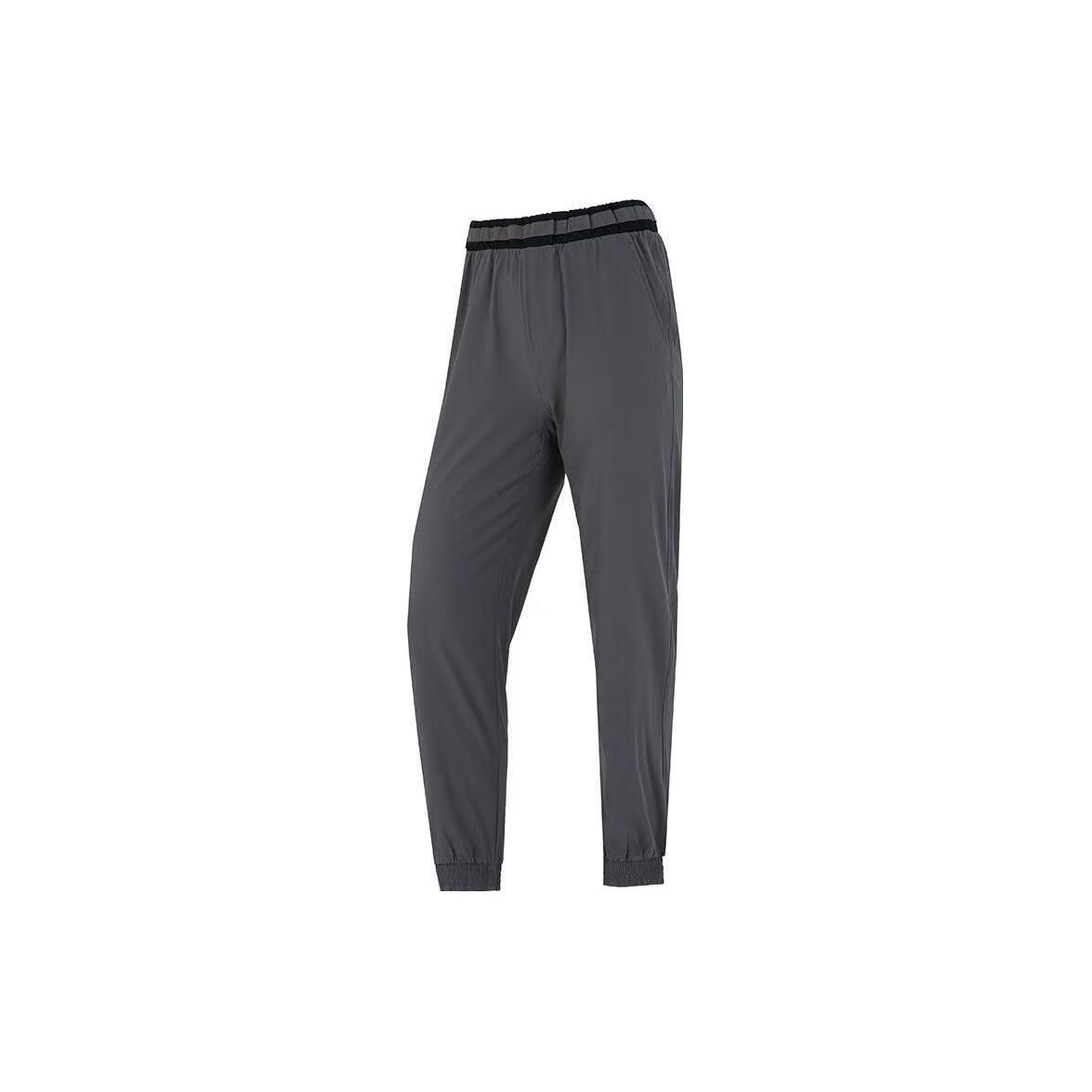 Skechers Casual Solid Woven Sports Pants Women pants Iron-Gray L222W006-02LB L