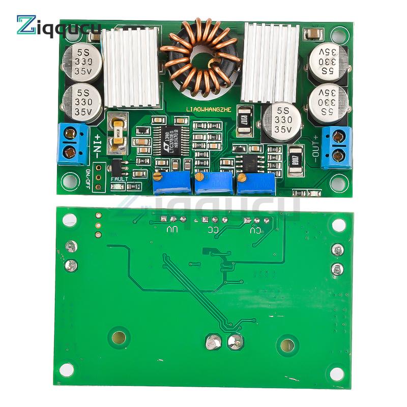 LTC3780 DC-DC 5V-32V to 1V-30V 10A Automatic Regulator Charging Module Step Up Down Power Supply Board Smart Electronics