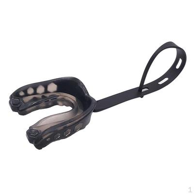 Ochraniacz na zęby dla dorosłych z mocowaniem do kasku