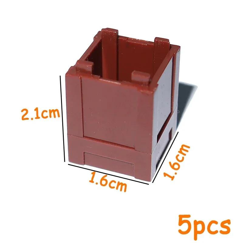 Non-Toxic Moc Food Accessories Fish Egg Bread Pizza Chocolate Fruit Carrot Hamburger Chips Chicken Bottle Bricks Building Blocks Toys