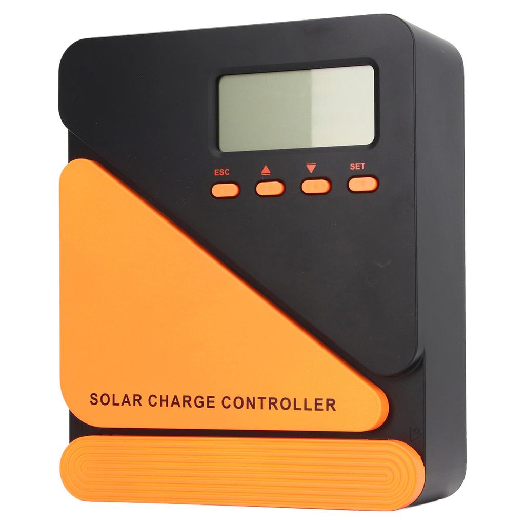 MPPT Solar Charge Controller 60A 12V 24V Solar Panel Battery Intelligent Regulator with LCD Display Dual Fan for AGM